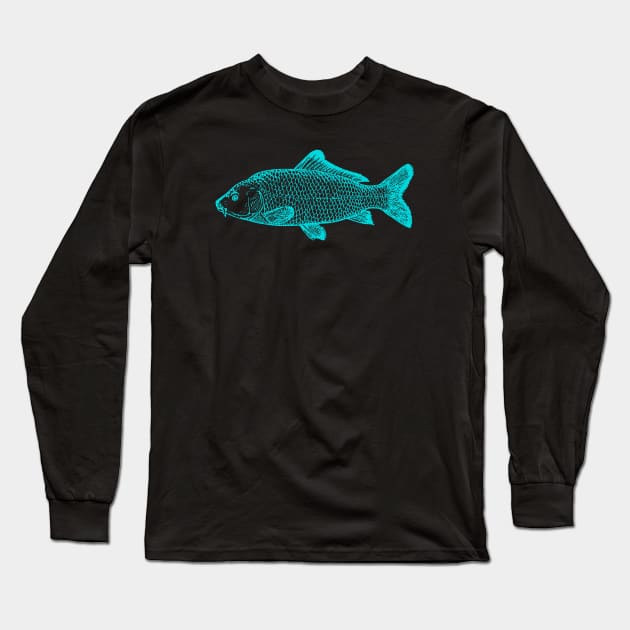 Luminescent Fish Long Sleeve T-Shirt by we3enterprises